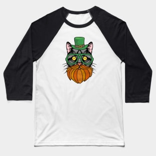 St. Patrick’s Day Cat Baseball T-Shirt